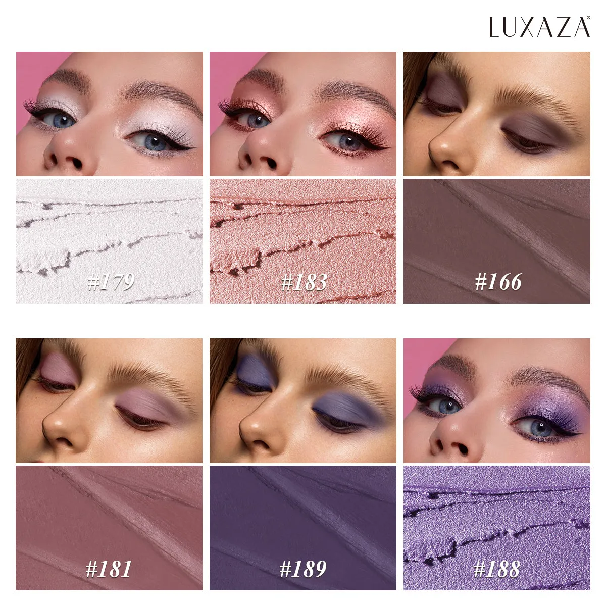 Magic Color Eyeshadow Stick (6pcs) - Purple Martini