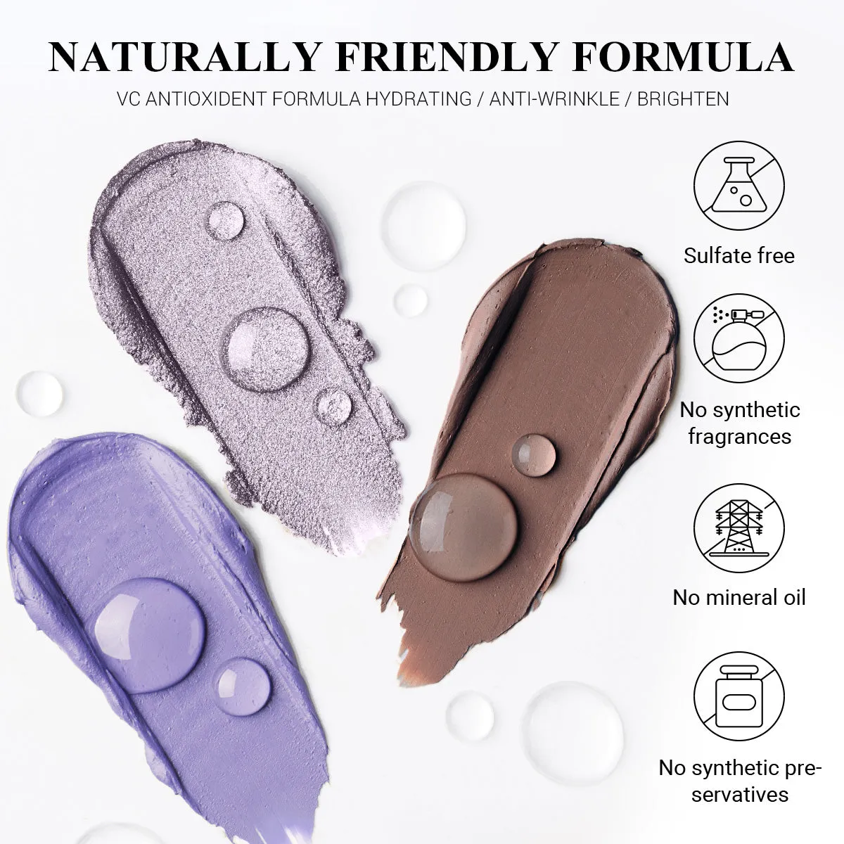 Magic Color Eyeshadow Stick Set (3pcs) - Lilac Love