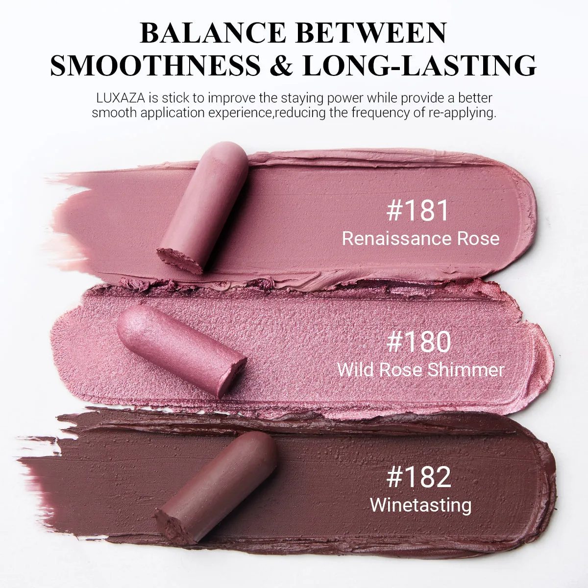 Magic Color Eyeshadow Stick Set (3pcs) - Rose【US ONLY】