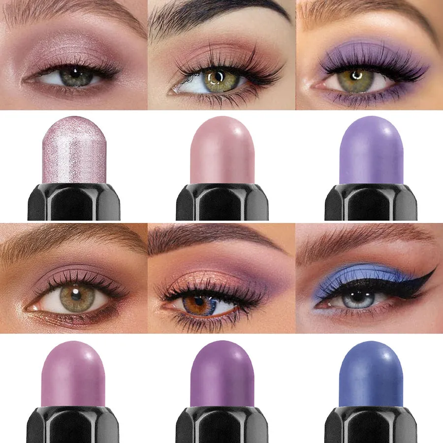 Magic Color Eyeshadow Stick(6pcs)-Periwinkle