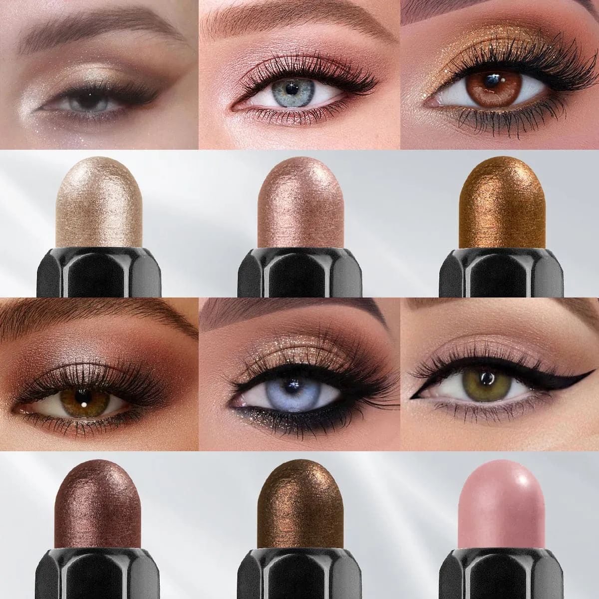 Magic Color Eyeshadow Stick(6pcs)-Twilight