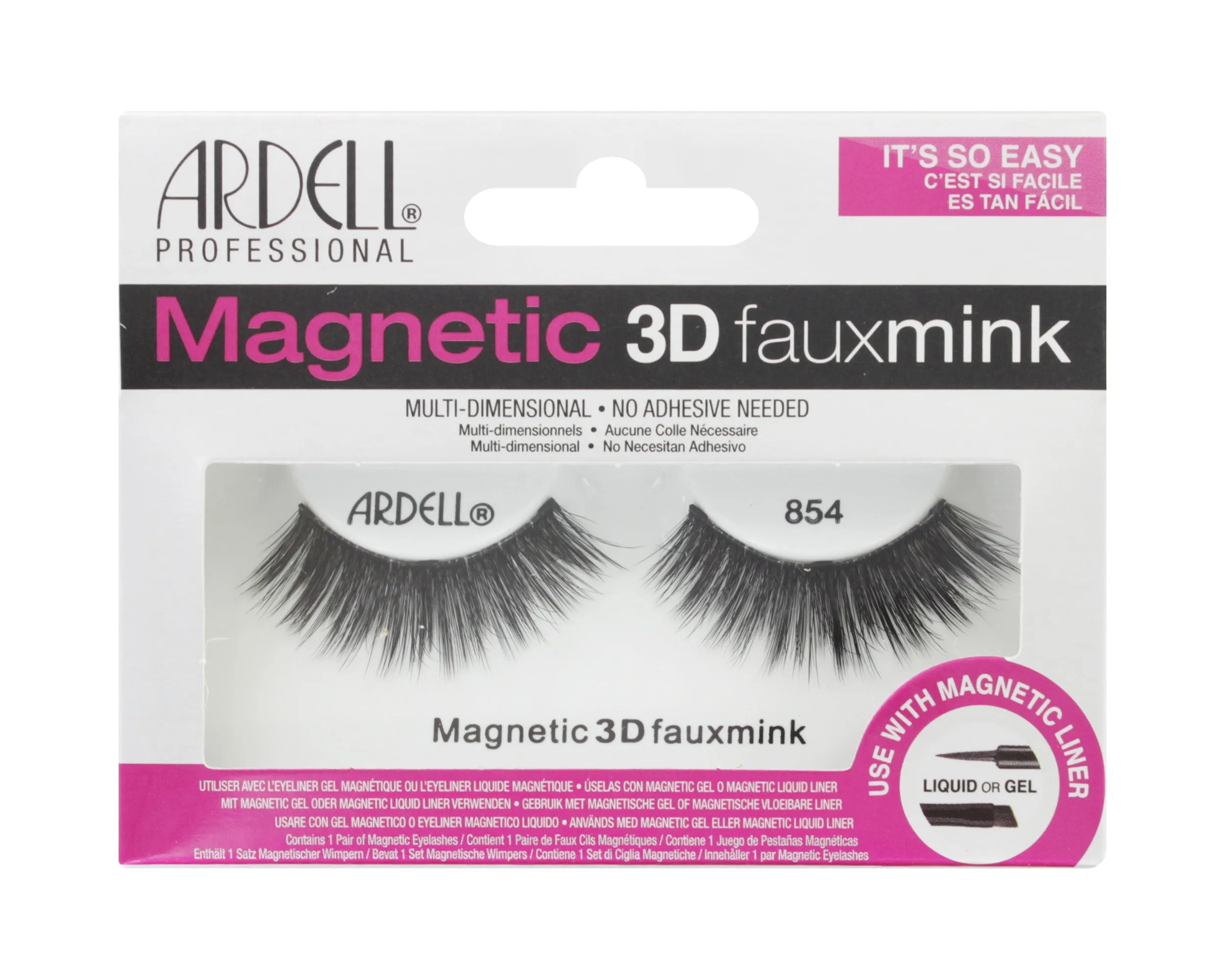 Magnetic 3D Faux Mink Lashes