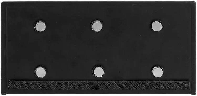 Magnetic Floral Pattern Black Metal Dry Erase Whiteboard Marker Holder Supplies Basket Organizer