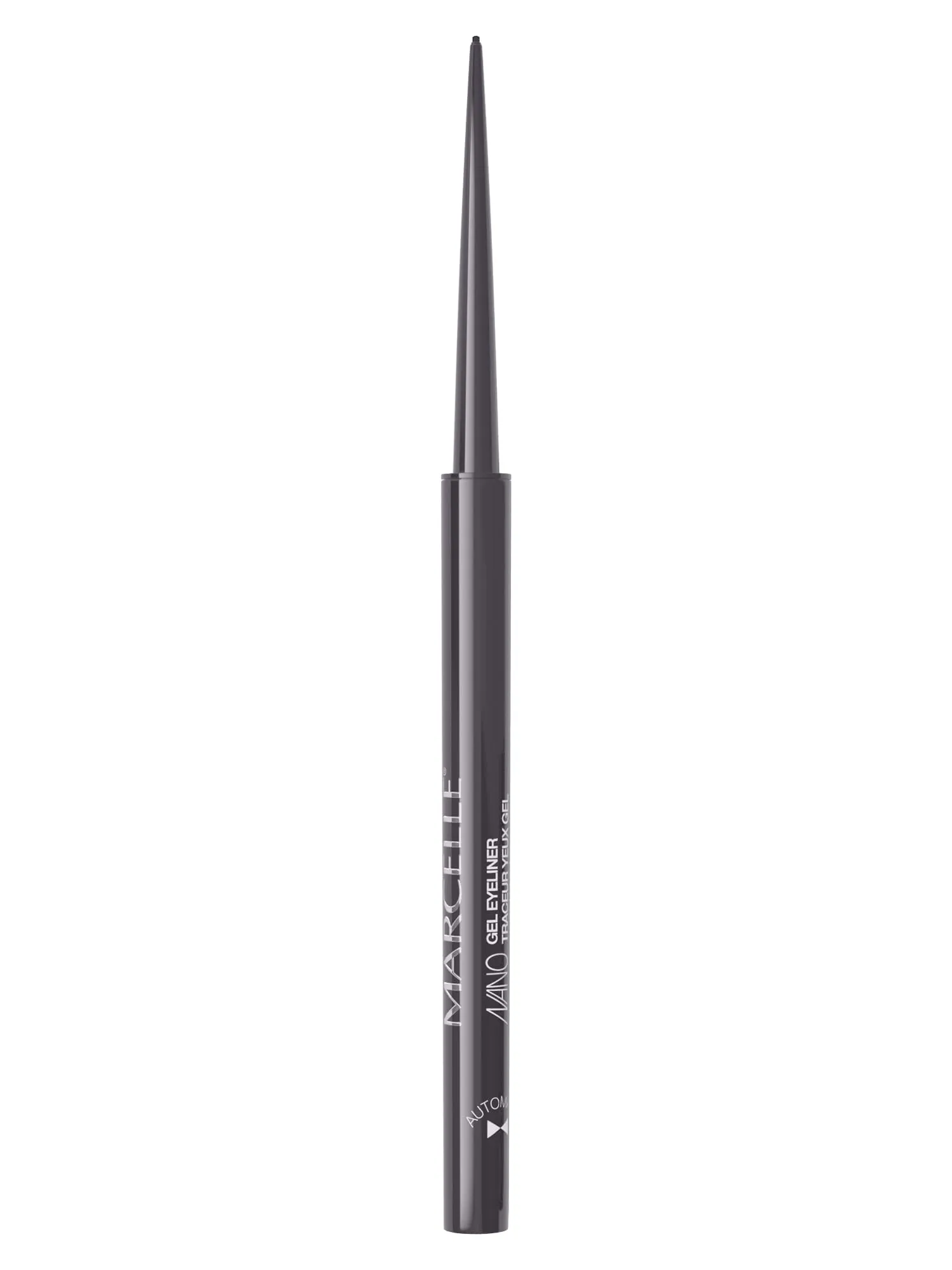 Marcelle Nano Gel Eyeliner, Seductive Grey, Retractable Eye Pencil, Extra-Precise Application, Micro Tip, Smudge-Proof, Hypoallergenic, Fragrance-Free, Cruelty-Free, 0.05 g