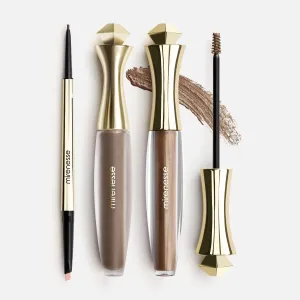 Master Perfect Brows All Day 3pce- Dark Brown- Eyebrow
