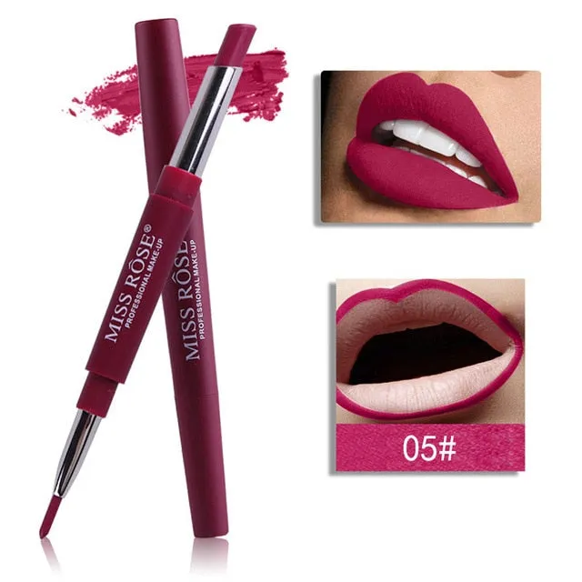Matte Lipstick Double-end Lasting