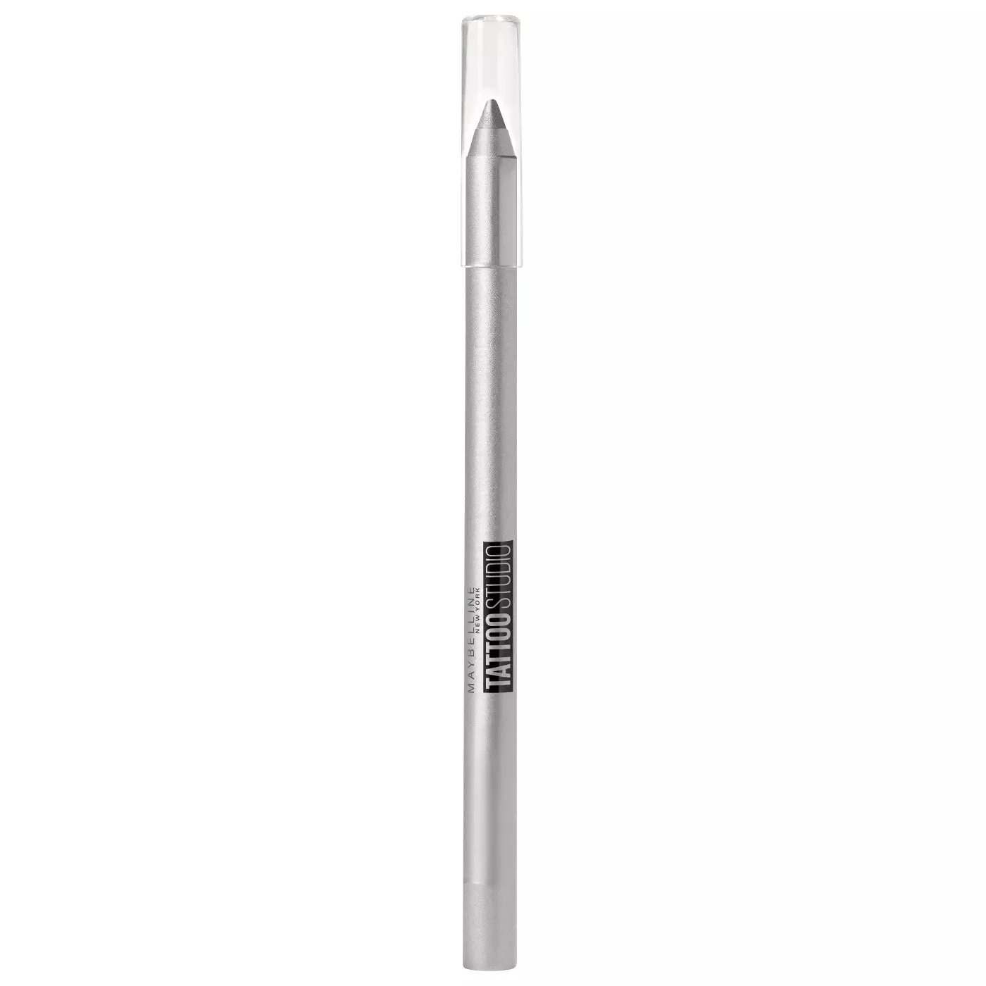 MAYBELLINE - TattooStudio Sharpenable Gel Pencil Eyeliner Sparkling Silver - 0.04 oz (1.1 g)