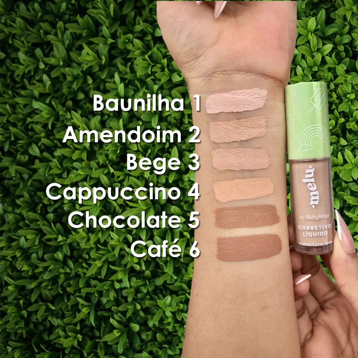 Melu Vegan Liquid Concealer hb 8104