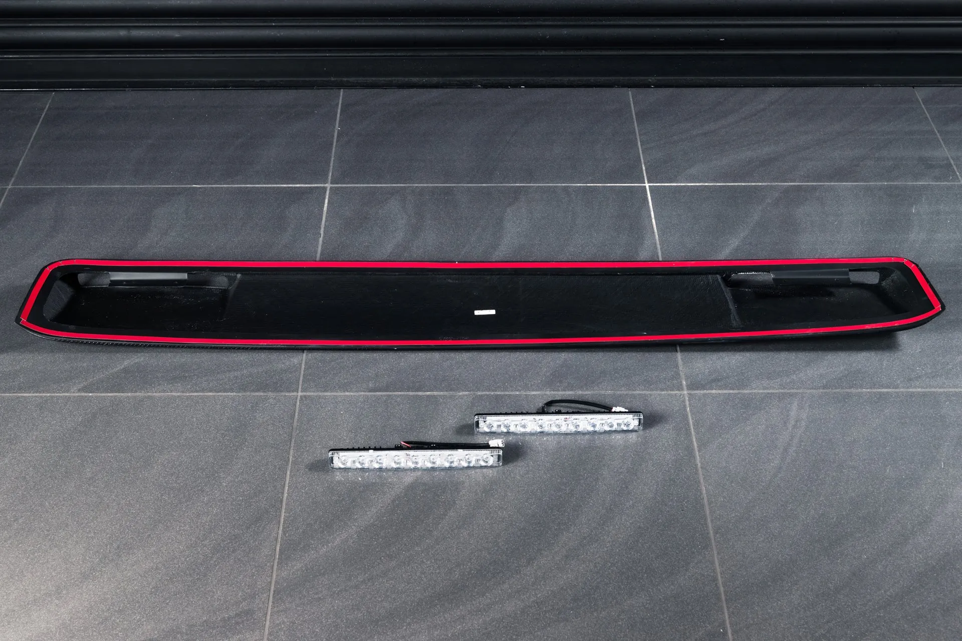MERCEDES G-WAGON (2018-Present) G63 AMG Carbon Fibre Front Roof Shield with LED Lights