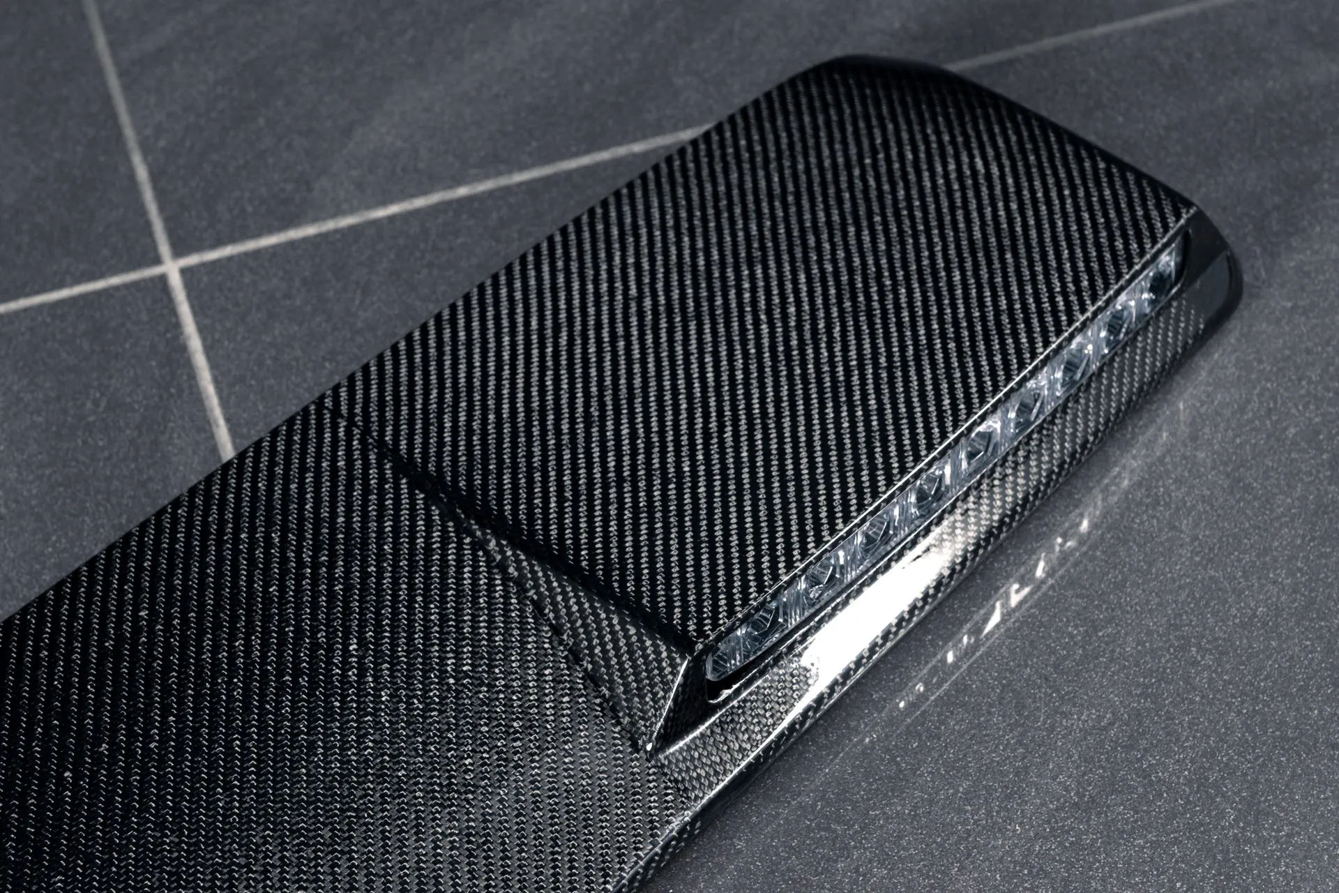 MERCEDES G-WAGON (2018-Present) G63 AMG Carbon Fibre Front Roof Shield with LED Lights