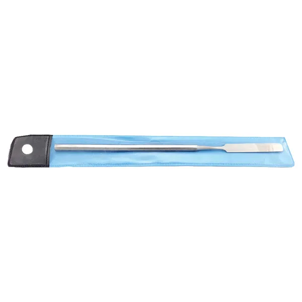 Metal Makeup Spatula, Long Paddle