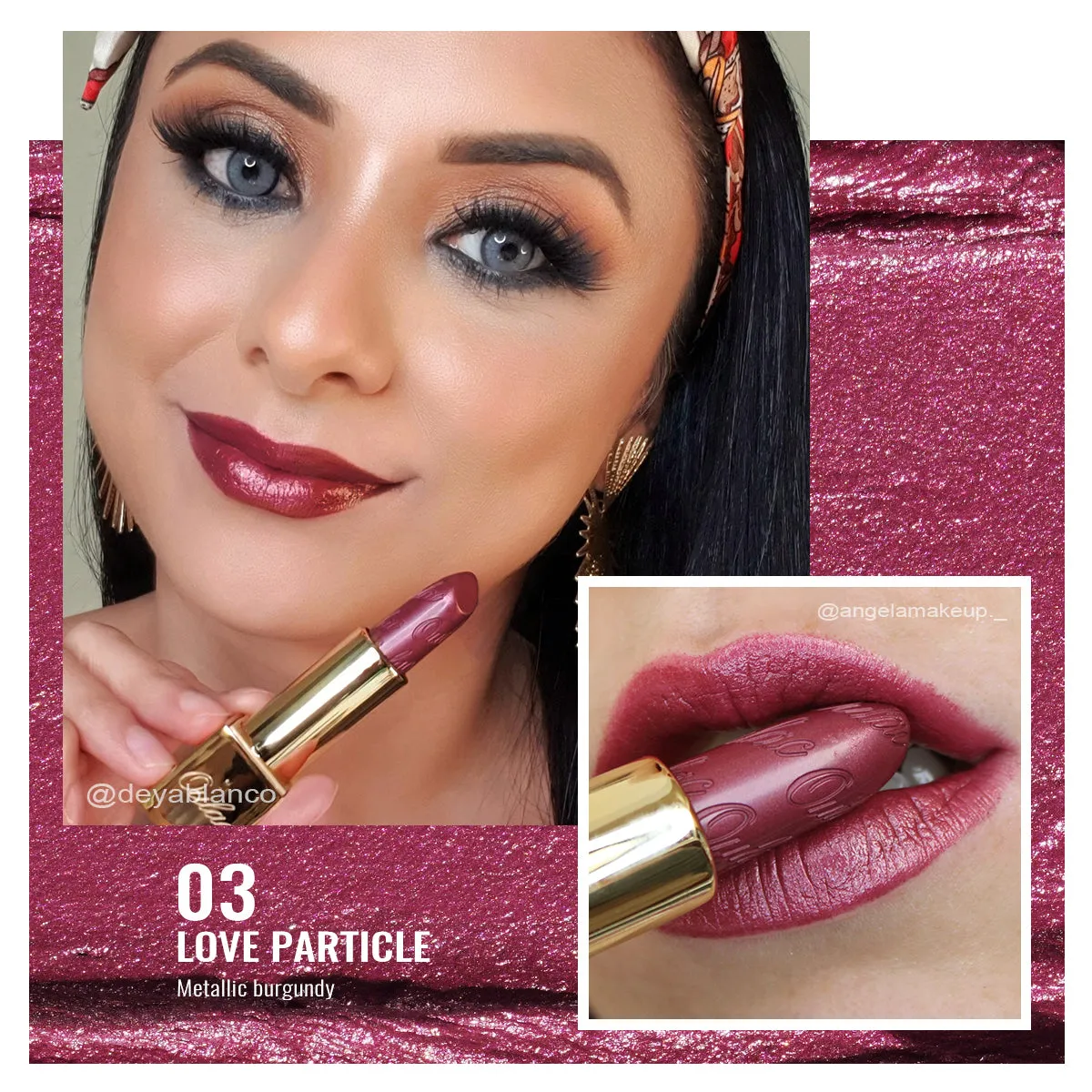 Metallic Shine Lipstick | D03 Love Particle