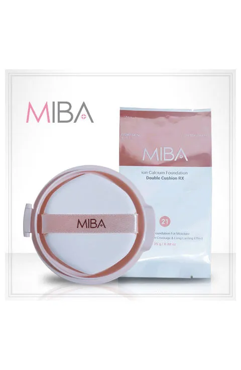 MIBA Ion Calcium Foundation Double Cushion RX Light Skin