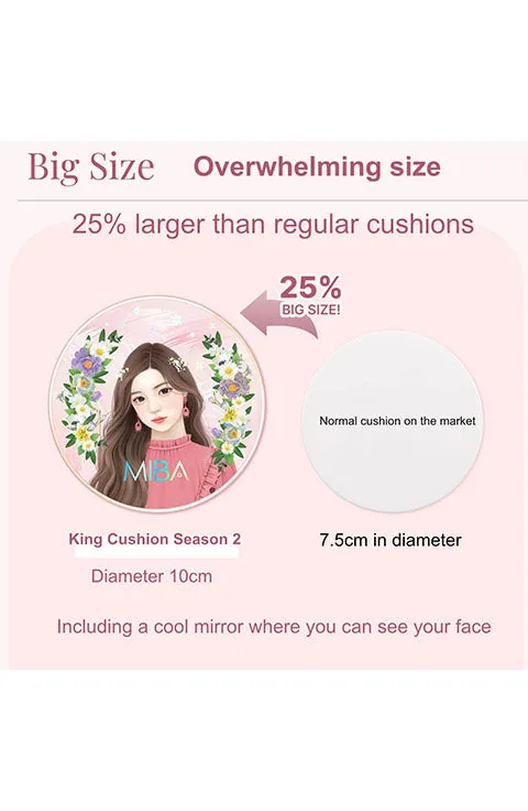 MIBA Ion Calcium Foundation Double Cushion RX Light Skin
