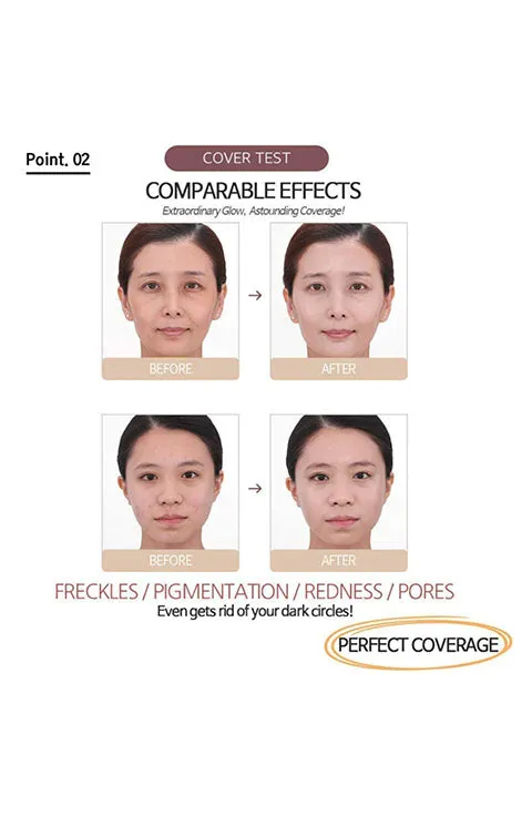 MIBA Ion Calcium Foundation Double Cushion RX Light Skin