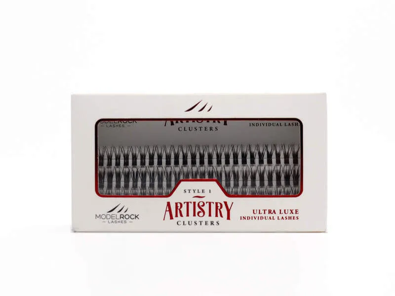 Modelrock Ultra Luxe 'ARTISTRY' Clusters - Style #1 - Mixed Lengths 10mm-12mm-14mm