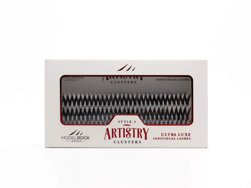 Modelrock Ultra Luxe 'ARTISTRY' Clusters - Style #3 - Mixed Lengths 10mm-12mm-14mm