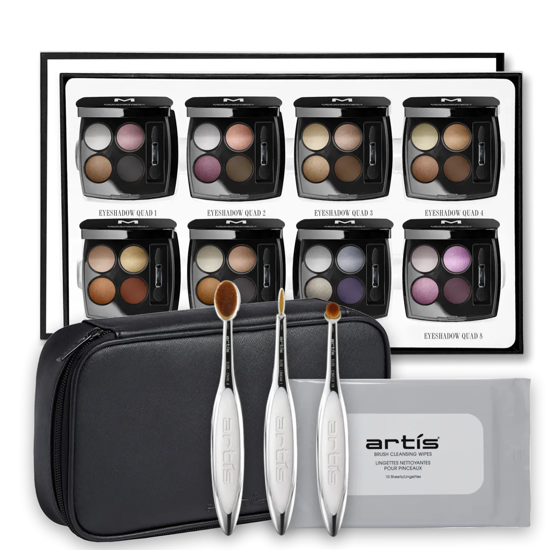 Monograph Powder Eyeshadow Quads Portfolio Kit