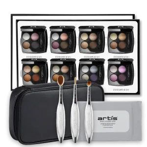 Monograph Powder Eyeshadow Quads Portfolio Kit