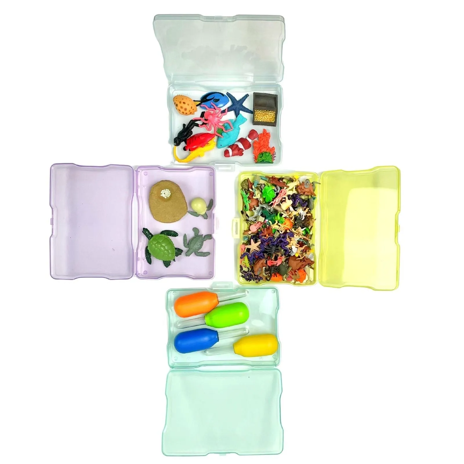 Multicolor Toy Organizer Bin