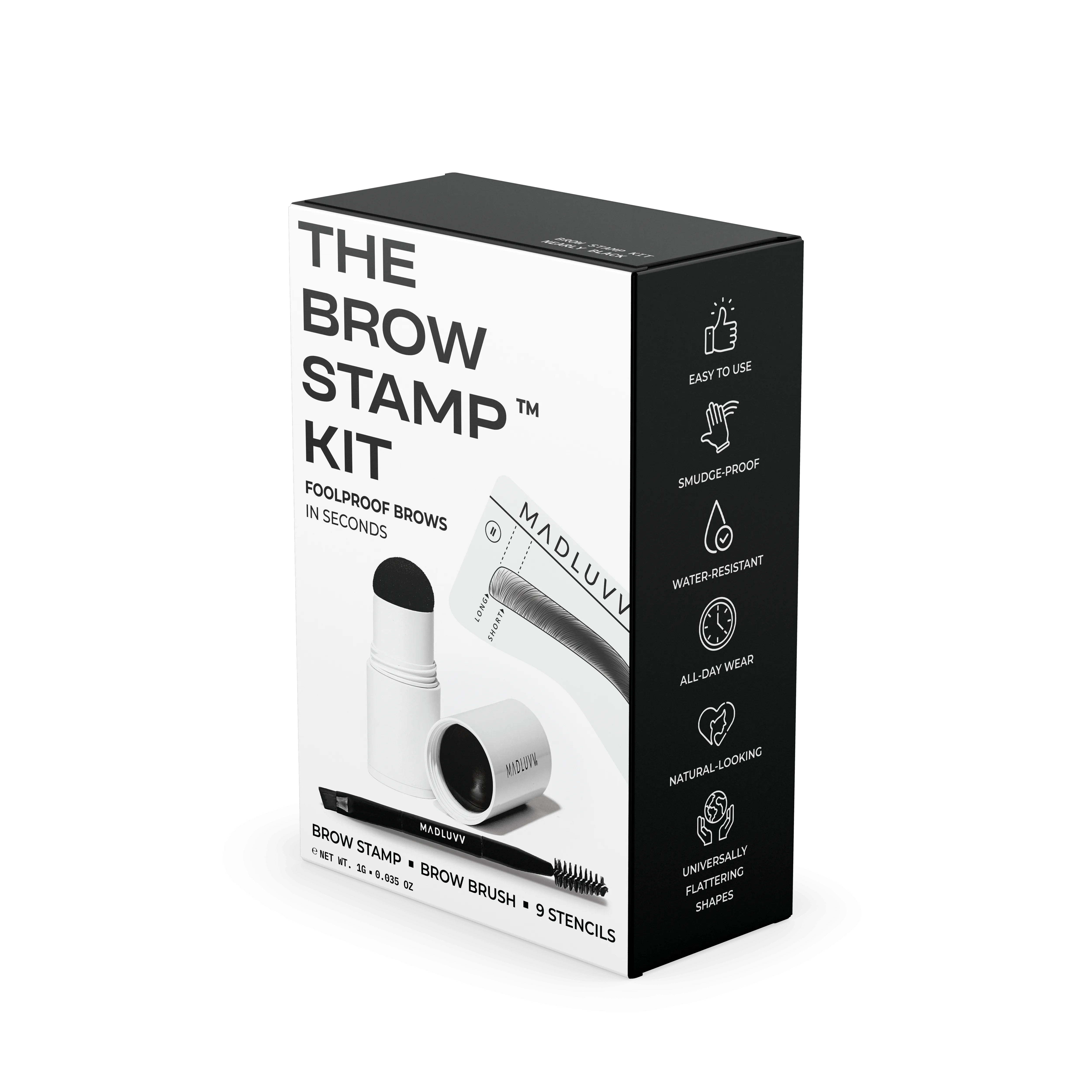 Nearly Black Brow Stamp™ Kit