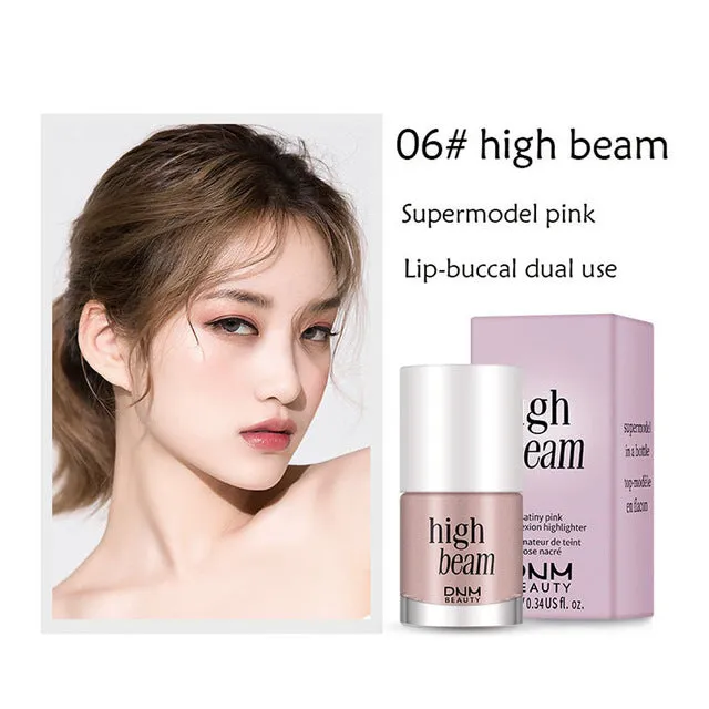 New Beauty 10ML Matte Lipstick Highlighter Blusher Waterproof Lip Gloss Matte Velvet Lip Glaze Long Lasting Lipstick Bottle Cosmetic