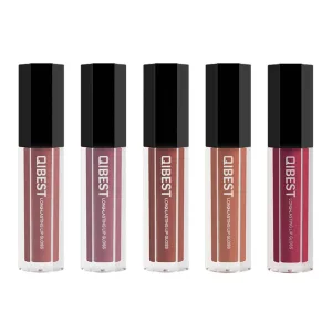 New Fashion 5PCS New Fashion Waterproof Matte Liquid Lipstick Cosmetic Sexy Lip Gloss Kit