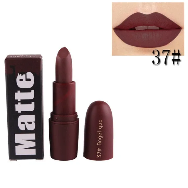 New Professional Makeup Lipstick Easy to Wear Moisturizer Smooth Lips Stick Long Lasting Charming Lip Lipstick Cosmetic Beauty