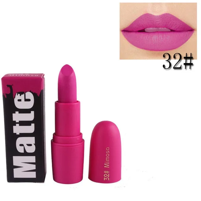 New Professional Makeup Lipstick Easy to Wear Moisturizer Smooth Lips Stick Long Lasting Charming Lip Lipstick Cosmetic Beauty