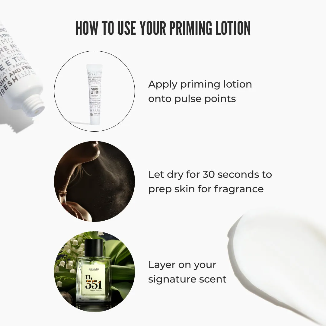 Noteworthy Fragrance-Free Priming Lotion | Hydrating Scent Extender