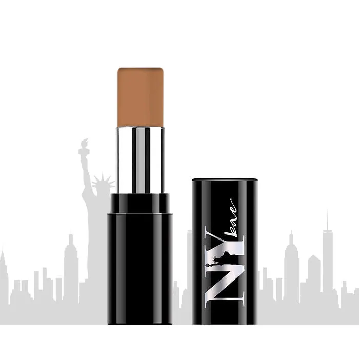 NY Bae Castor Oil Infused Foundation Concealer Colour Corrector Stick, For Dark Skin, Hiding in City Hall - The Cappuccino Secret Treasures 20 (4.8 g)