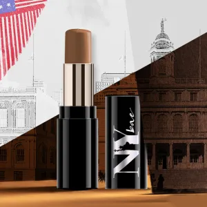 NY Bae Castor Oil Infused Foundation Concealer Colour Corrector Stick, For Dark Skin, Hiding in City Hall - The Cappuccino Secret Treasures 20 (4.8 g)