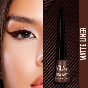 NY Bae Truly Matte Liquid Eyeliner | Boss Brown 3 (4.5 ml)