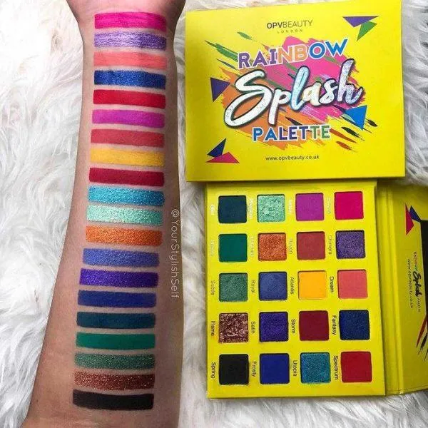 OPV BEAUTY Rainbow Splash Eyeshadow Palette