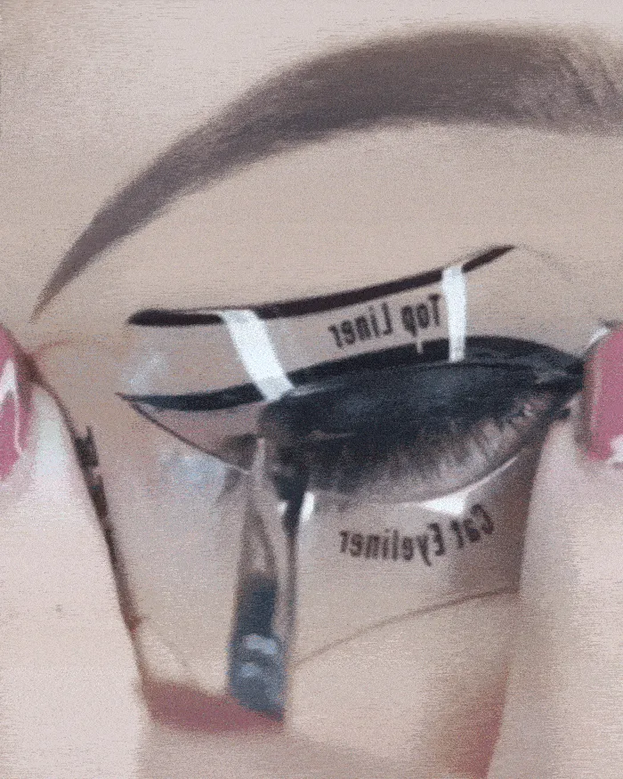 Original Cat Eyeliner Stencil & Smokey Eye Stencil