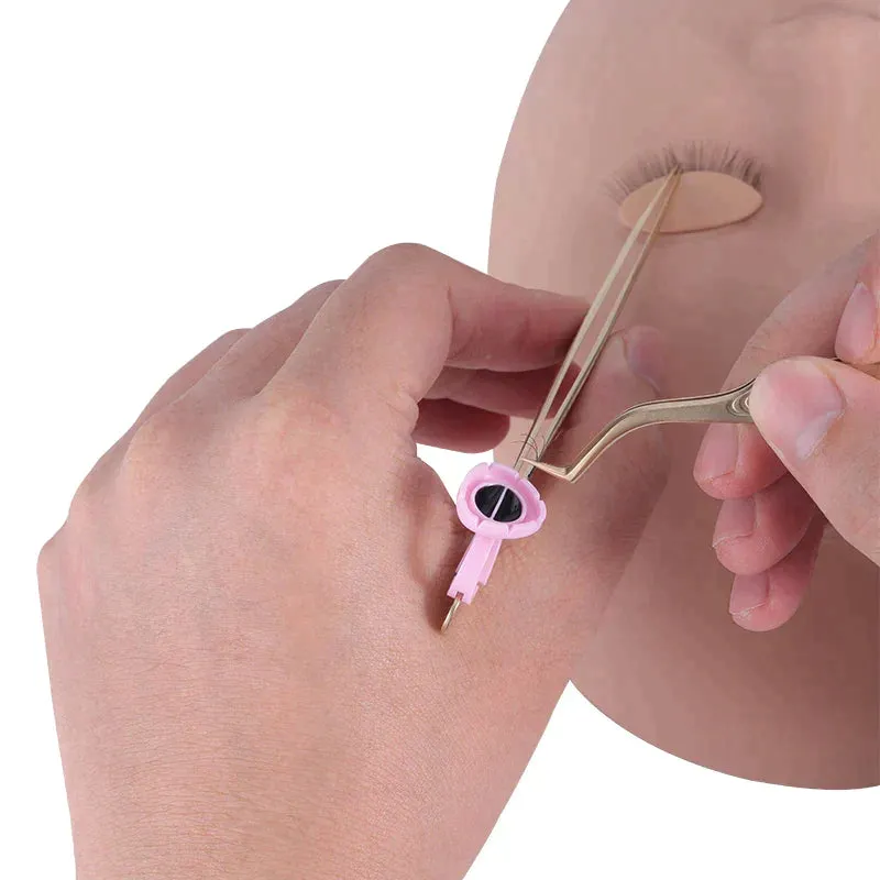 OW Lashes Heart Glue Cups Eyelash Extension Glue Holder Glue Rings