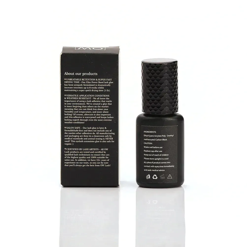 OW Lashes Professional 1-2 Seconds Elite Power Bond Eyelash Extension Glues