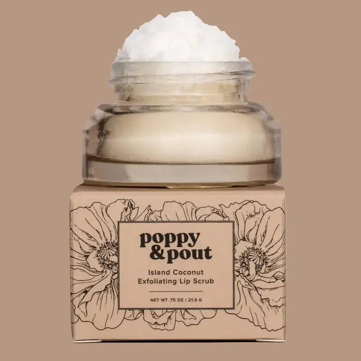P&P Island Coconut Lip Scrub