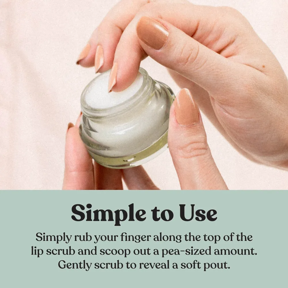 P&P Island Coconut Lip Scrub