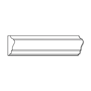 Panel Mould, 1 1/2"w x 1/2"d