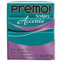 Peacock Pearl Premo Modeling Clay, 2 oz