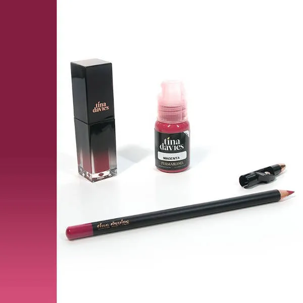 Perma Blend Tina Davies Lip Trio Magenta Pigment