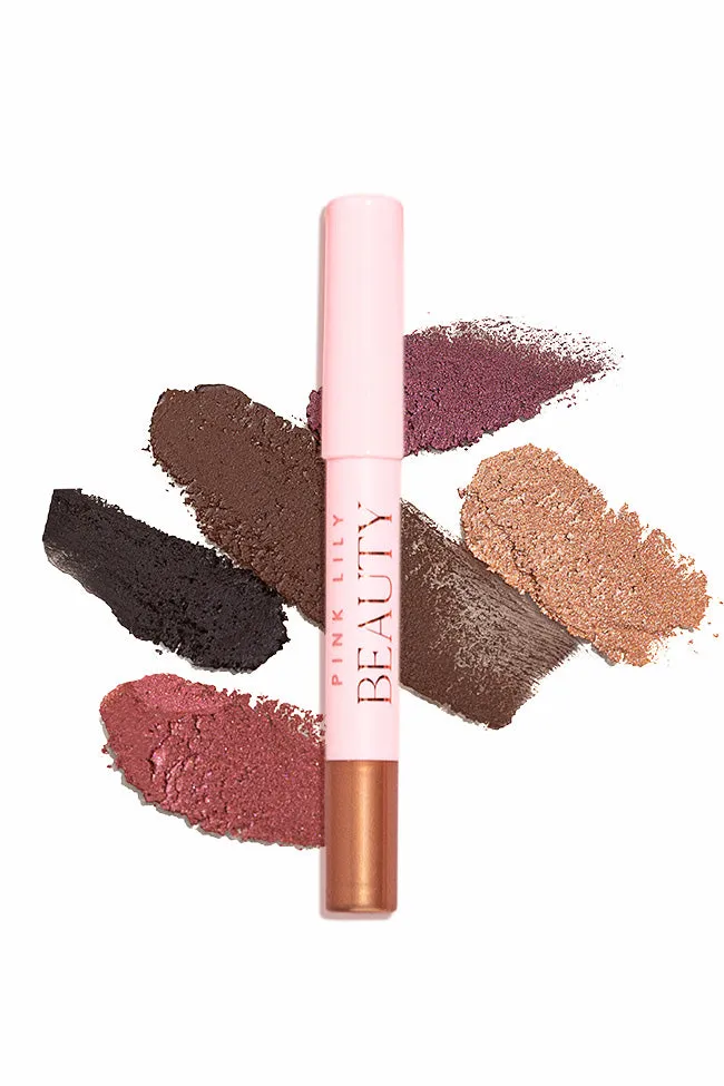 Pink Lily Beauty Eye Want It All Multi Eyeshadow and Eyeliner - Chocolate Cosmos FINAL SALE