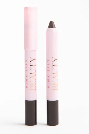 Pink Lily Beauty Eye Want It All Multi Eyeshadow and Eyeliner - Chocolate Cosmos FINAL SALE