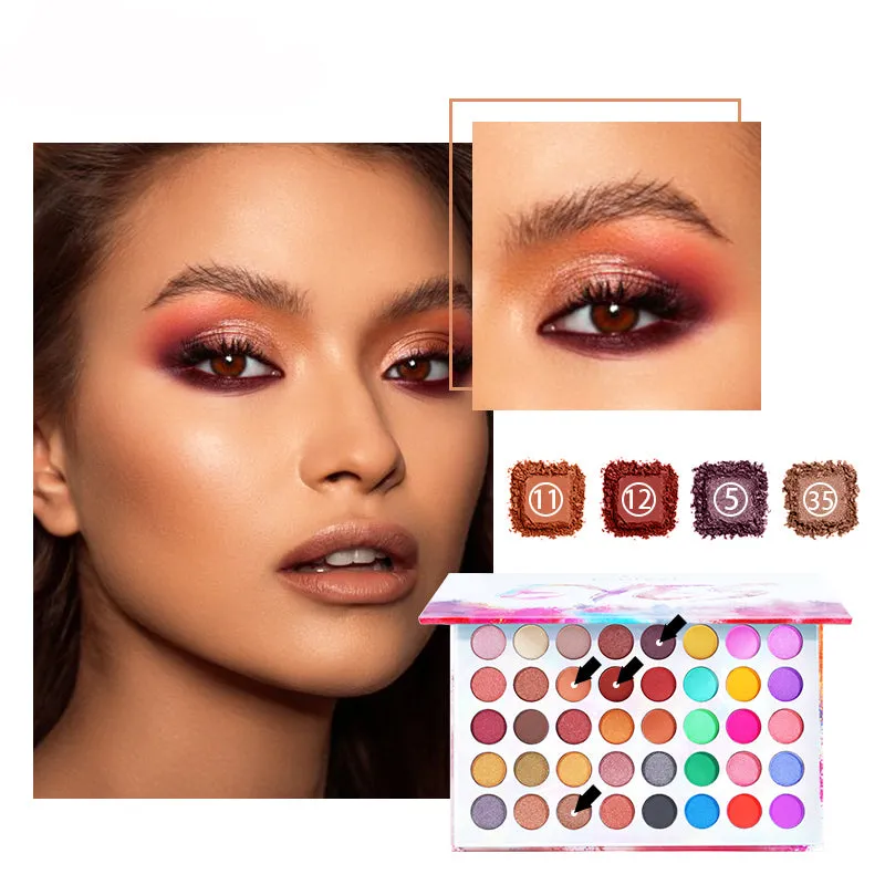 POPFEEL NEW 40 Colors Eyeshadow Palette
