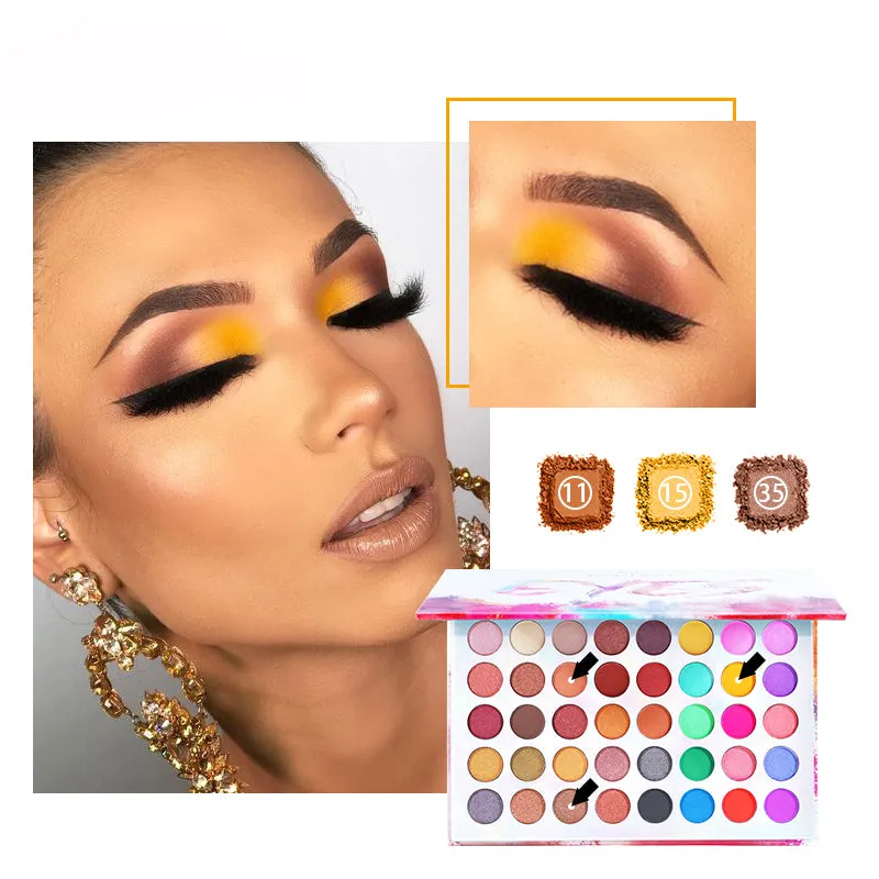 POPFEEL NEW 40 Colors Eyeshadow Palette