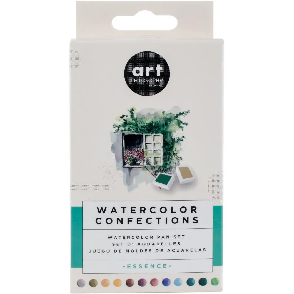 Prima Watercolor Pan Essence 12/Pkg