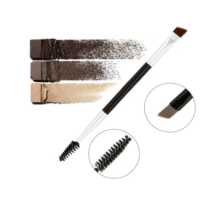 Professional Angled Eye Brow Brush and Spoolie Brush