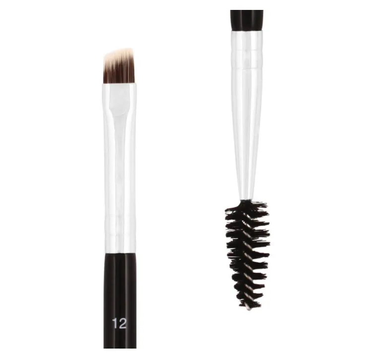 Professional Angled Eye Brow Brush and Spoolie Brush