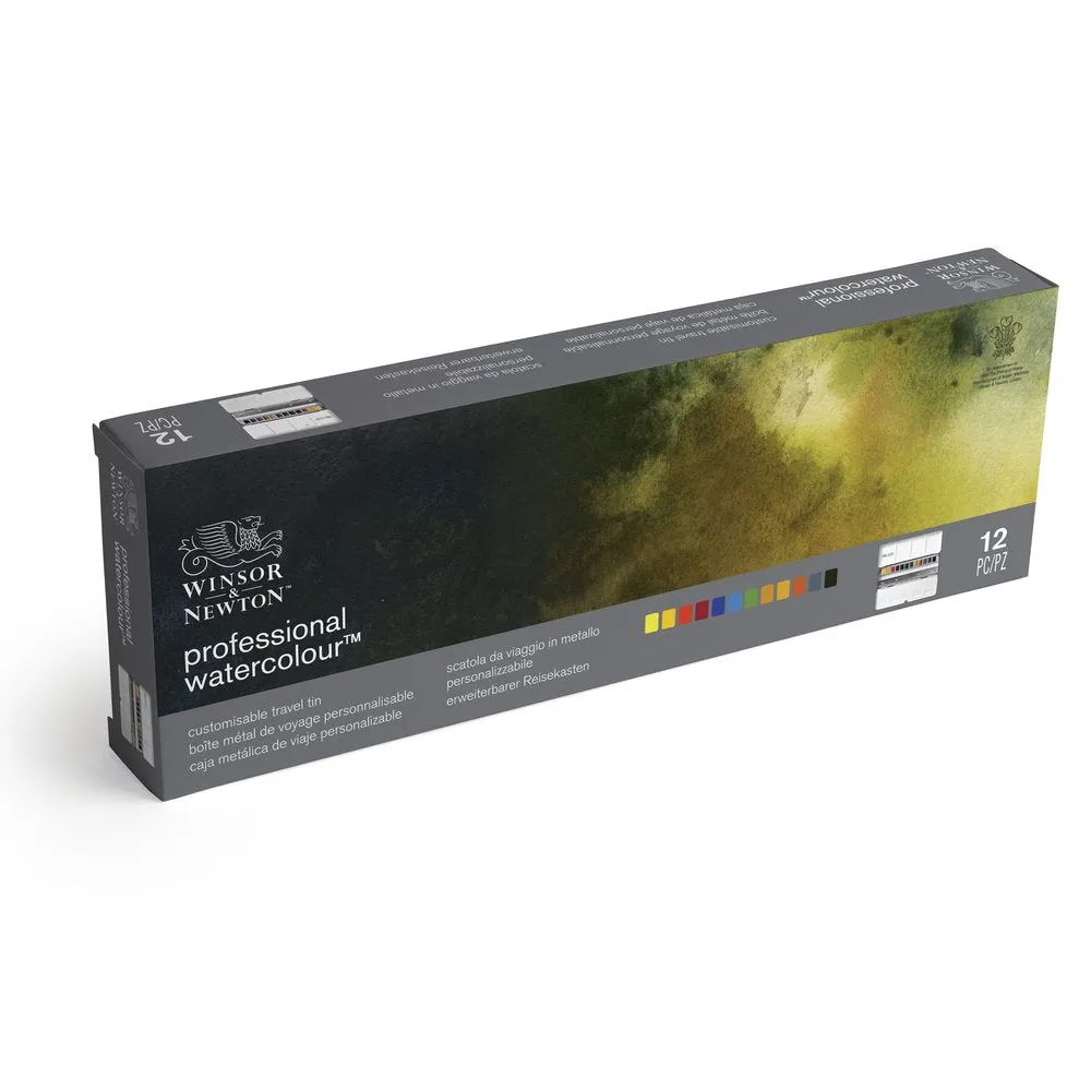 Professional Watercolour Customisable Travel Tin
